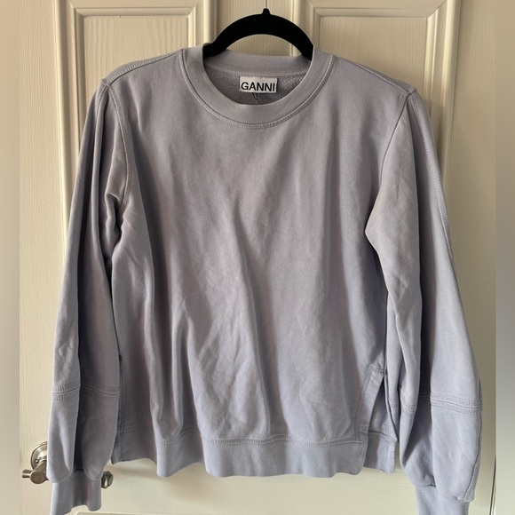 Ganni Balloon Sleeve sweatshirt XS - Picture 2 of 4